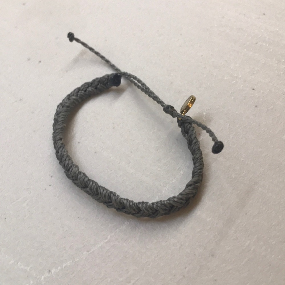 New gray braided Pura Vida bracelet